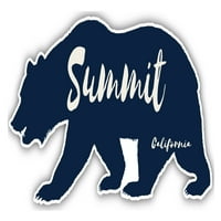 Summit California suvenir 3x frižider magnetni medvjed dizajn