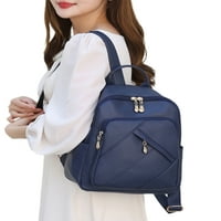 Kapreze ženski ruksak veliki kapacitet dnevne torbe za vodootporne rame Multi džepove dame multipusspored
