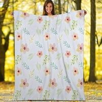 Flannel bacaje pokrivene pločice lagane plišane super meke ugodne pokrivače za spavaću sobu