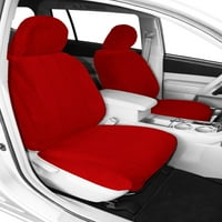 Calrend prednje kante O.E. Prekrivači velur sjedala za 2003- Nissan 350Z - NS104-02RA crveni klasični