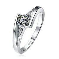 Nakit za angažovanje Poklon Vjenčanje Ženski spomen-prstenovi 5-prstenovi Obećani prstenovi prstenovi