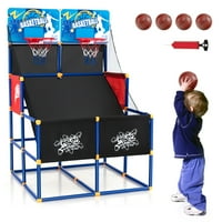 Topbuy Kids Basketball Hoop Arcade Game dvostruko shod košarkaška arkada s otpornomjernim ormarićima