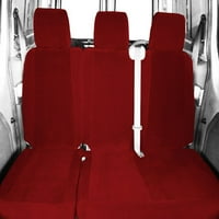 Caltrend Center Split klupa O.E. Prekrivači velur sjedala za - Hyundai Palisade - HY168-02RS Crveni