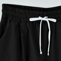 Hoksml Ženske kratke hlače, biciklističke kratke hlače, šetnice vježbanja Žene, kratak tiskani uski