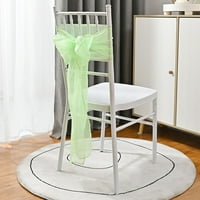 Stolica za dekorativne stolice na stražnju cvjetne leptirske banketne trake za stolice za vjenčanje