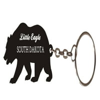 Little Eagle South Dakota suvenir Metl Mear Privjesak