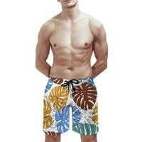 Pantalone za muškarce rade casual rasteznuti ljetni odmor na plaži odmora za odmor 3D digitalni tisak