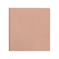 Kvadratna slatka bilježnica čini izjavu u svakodnevnom životu, časopisu umjetnika, ružičastog, G118709