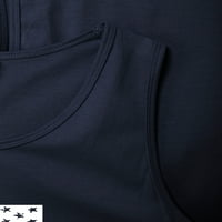 Šešir i izvan muških dana neovisnosti Grafički print Punisher Shield Spremnik za zastavu TOP majica