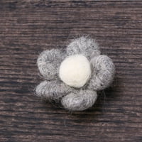 Hemoton šarene cvjetne vune filce loptice DIY dječje dečje ukras ukras vunene kuglice za diy božićne