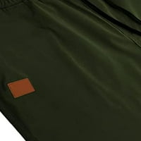 Eyicmarn Muškarci Teretne kratke hlače, Crtavske ljetne kratke hlače Srednja odjeća sa džepovima za