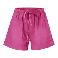 Fuieoe kratke hlače Žene plus veličina ispod ljetnih kratkih kratkih kratkih kratkih kratkih hlača Ženska