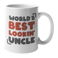 Najbolji pogled na svijet, zabavna kafa i čaj poklon šalica za fenomenalne ujake