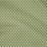 Onuone pamučne fleke maslina zelena tkanina labirint stil geometrijske haljine materijal materijal tkanina