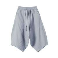 BOC Ležerne prilike za muškarce Capri hlače ispuštaju konotch punu boju visokog struka vrećaste koše