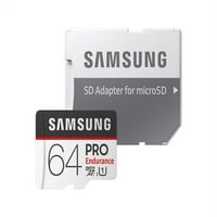 - Samsung Pro Endurance 64GB microSD HC memorijska kartica UHS-I 4K 100MB S MB-MJ64GA LOT sa adapterom