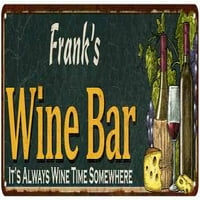 Frank-ov vinski bar zeleni šik potpisao / la kod kuće Kuhinjski dekor Poklon 108240001236