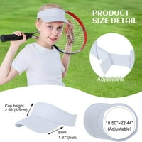 Dječji šešir za sunčanje Podesive pamučne djevojke bejzbol šešir dječaci Atletski sportski tenis šešir
