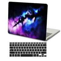 Kaishek Hard Case Shell Compatibible Macbook Pro 14 + crni poklopac tastature A & A2779, tip C Galaxy