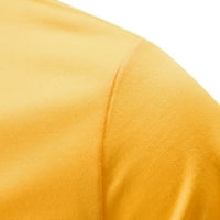Jsaierl Muški poslovni golf polo majice Ljeto Čvrsto rever s kratkim rukavima up bluze modne ležerne