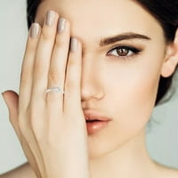 Yubnlvae pribor za prstenje kreativno srce za uključivanje srca GIF Love Diamond Nakit prsten za prstenje