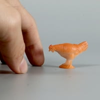 Skindy minijaturni realnistički modeli životinjskih plinova PVC-a - 12-komadni set konja, pasa i svinja,