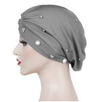 Šešir za žene prelaze malu tratinčanu turbanu noćni noćni hemoterapija muslimanskog batou modni šešir