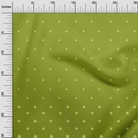 Onuone pamuk poplin twill svijetlo zelene tkanine polka tački šivati ​​zanatske projekte Tkanini otisci