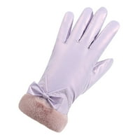 Jerdarske rukavice Pearlescent Womens Vjetrootporne zglobove Tople rukavice Zimske rukavice Ski plus