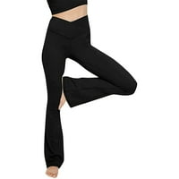 Vivianyo HD Ljetne hlače za žene Ženske rastezanje Yoga gamaše Fitness Trčanje Teretana Sportska dužina
