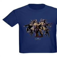 Cafepress - Avengers Endgame Likovi Djeca tamna majica - Tamna majica Kids XS-XL