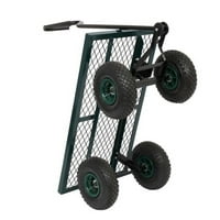 Baytocare Easy Grip Metal Vagon sa ravnim besplatnim gumama otporan na zelenu prah