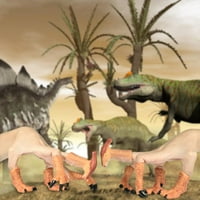 Igračke za prste, dinosaurus ručne lutke za mališane, mali realistični tirannosaurus dinosaur životinjskih