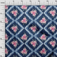 Onuone pamuk poplin indigo plava tkanina Geometrijski i cvjetni shibori quilting zalihe ispisa šivaće