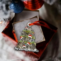 Wiueurtly Winter Garland sa tajmerom Zimski kamin Garland Božićni ukrasi Viseći ukras Poklon Proizvod