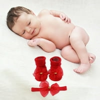 UPOSAO BABY Bowarband za bebe SOCKS Dečiji luk čvor Glavna traka za glavu Newborn kose mekane šećerne