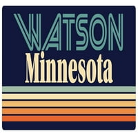 Watson minnesota vinil naljepnica za naljepnicu Retro dizajn