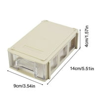 Spakirani plastični dijelovi hardvera za pohranu kutija za pohranu komponentni vijci Toolbox