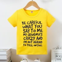 PEDORT Dječji košulje Kids Novelty 3D grafički T majice O-izrez Pulover TEES Ljeto Cool Funny Short