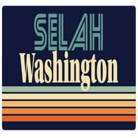 Selah Washington Vinil naljepnica za naljepnicu Retro dizajn