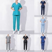 Žene Muškarci Bolnička radna odjeća Laboratorija Dentisit PET uniformni piling set pantalone