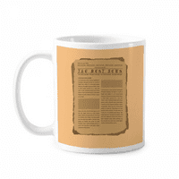 Nostalgični efekt novine šater CERAC kafe Porcelanski čas