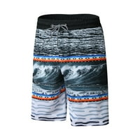 HFYIHGF MENS Funny grafički plivanje Trunks Brzo suho odjeće za sport Sportski trčanje Swim ploče Kratke
