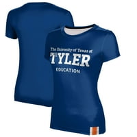 Ženska plava Teksas Tyler Patriots Obrazovna majica