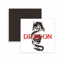 Mit Dragon Istočni životinje Zapadne životinje Squaring Cercos Frižider Magnet Sadržaj memento