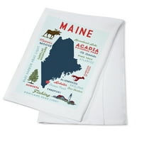 Ocean Park, Maine, Tipografija i ikone