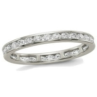 1. Carat Diamond vječni vjenčani prsten za vjenčanje u 14k bijelo zlato