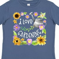 Inktastic Volim Vrtlarstvo Prilično cvijeće i zalijevanje može poklon dječaka za dječaku majicu ili