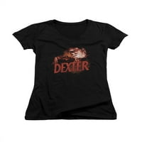 Dexter kriminal dramska TV serija Showtime Crtanje juniora V-izrez majica Tee