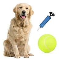 9.5 '' Prevelike džinovske kuglice za tenis na naduvavanje Pumpne kuglice za pse za potpis za odrasle
